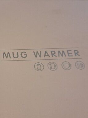 SMART COFFEE MUG WARMER IN THE COLOR BLACK